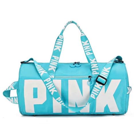 More Items From eBay. . Pink victoria secret duffle bag